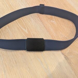 Men's Navy Groove Belt